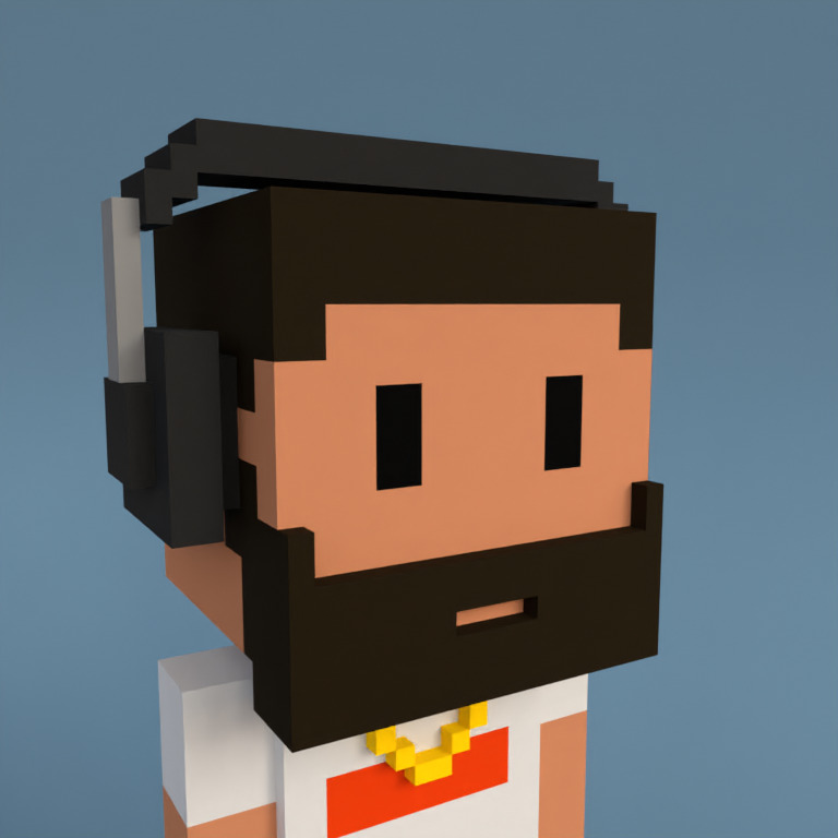 Meebit #10366 — Portrait