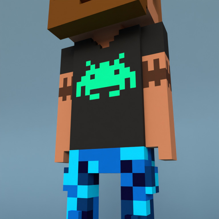 Meebit #10370 — Outfit