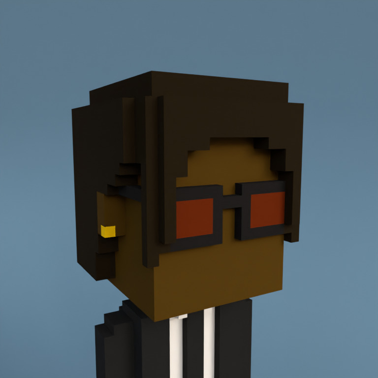 Meebit #10371 — Portrait
