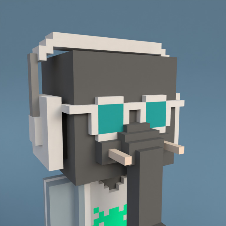 Meebit #10375 — Portrait
