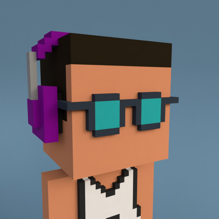 Meebit #10376 — Portrait