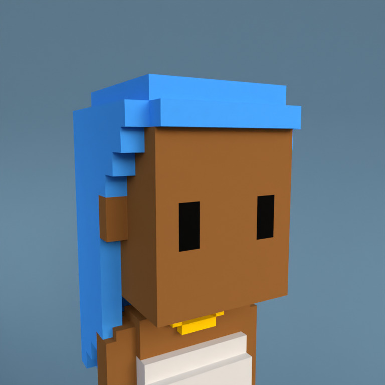 Meebit #10382 — Portrait