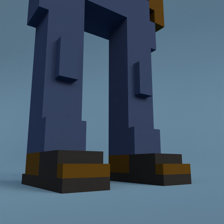 Meebit #10387 — Shoes