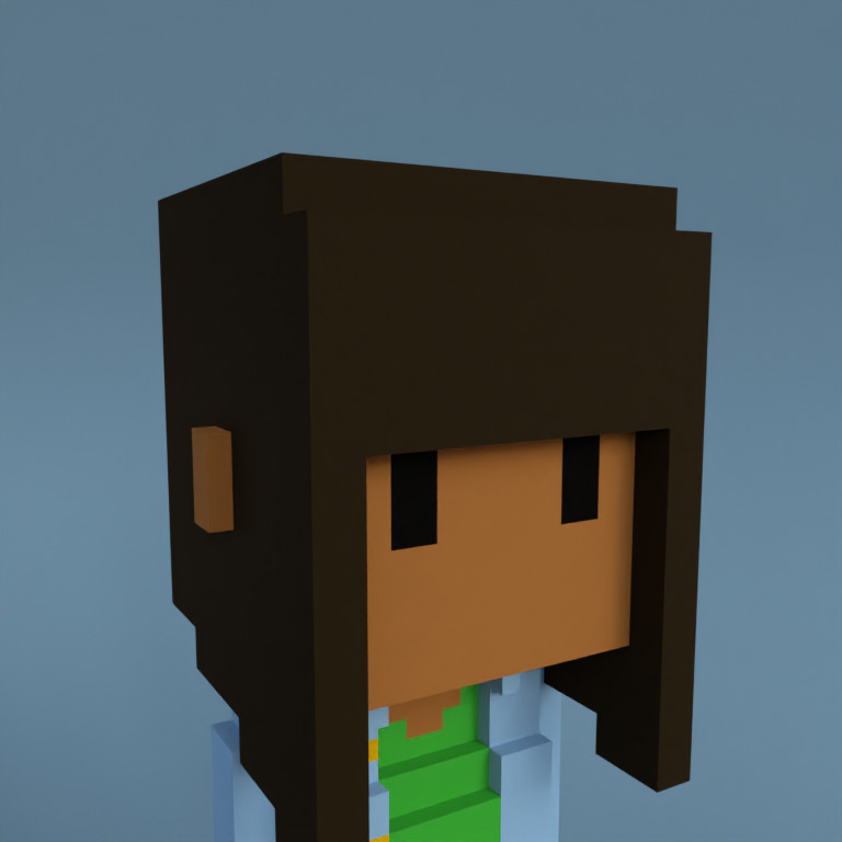 Meebit #10392 — Portrait