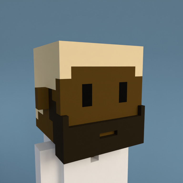 Meebit #10393 — Portrait