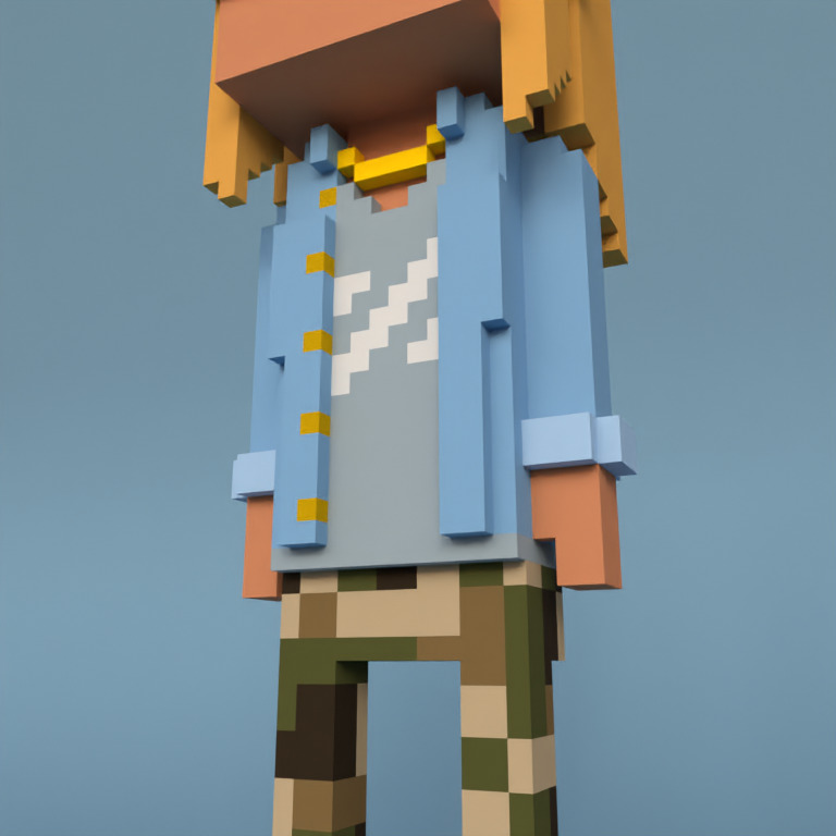 Meebit #10395 — Outfit