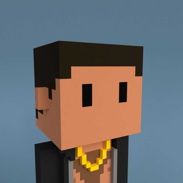Meebit #10398 — Portrait