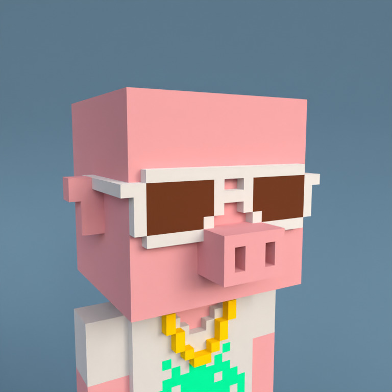 Meebit #10399 — Portrait