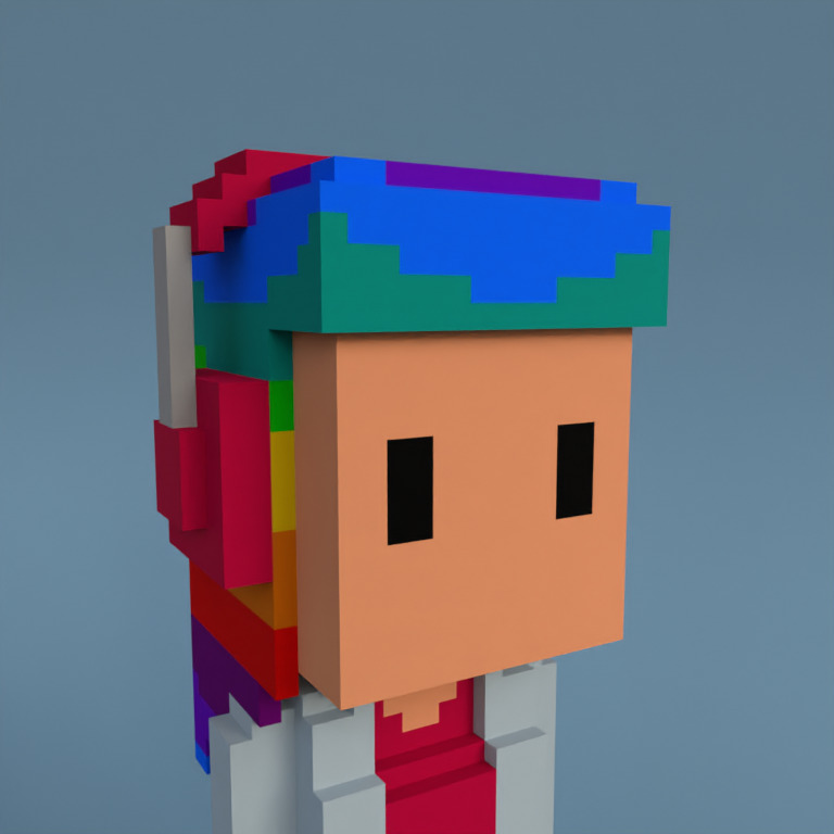 Meebit #10400 — Portrait