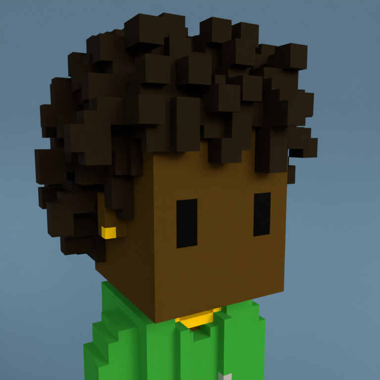 Meebit #10401 — Portrait