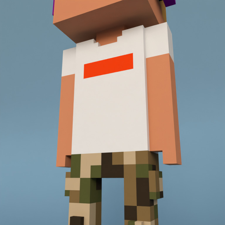 Meebit #10402 — Outfit
