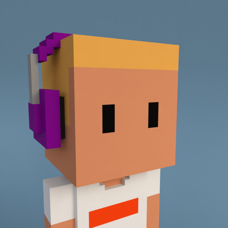 Meebit #10402 — Portrait