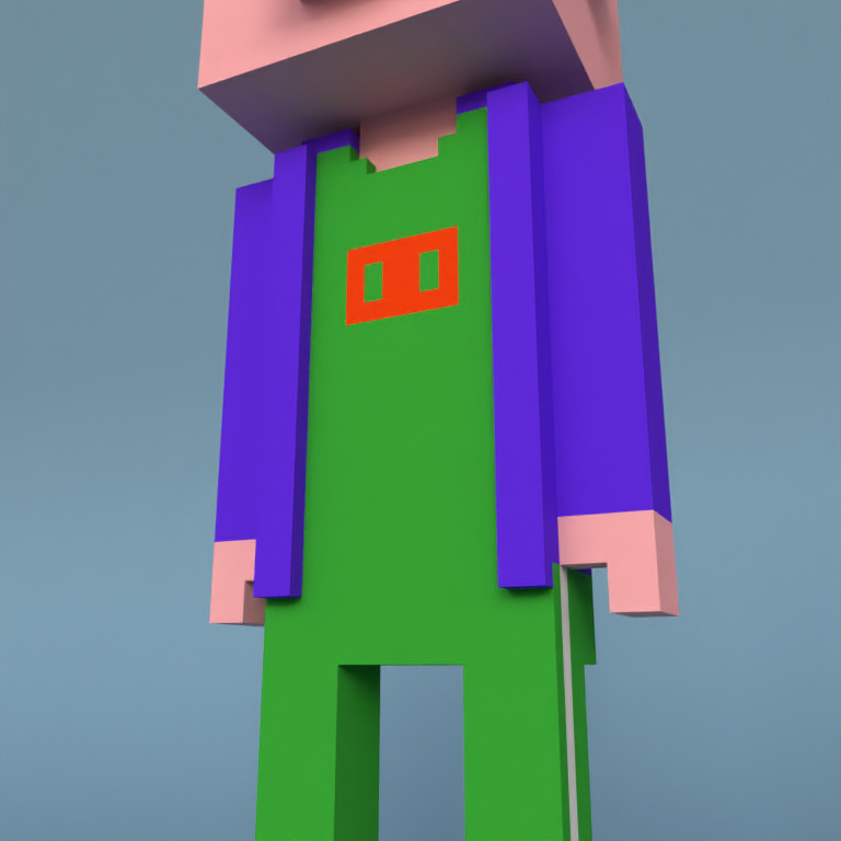 Meebit #10407 — Outfit