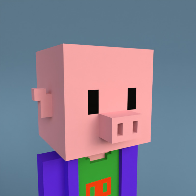 Meebit #10407 — Portrait