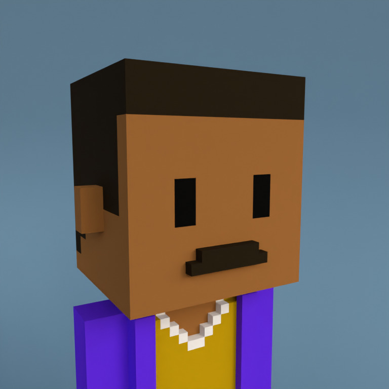Meebit #10408 — Portrait