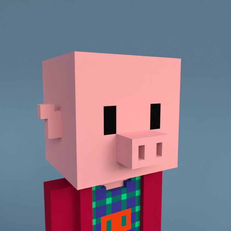 Meebit #10409 — Portrait