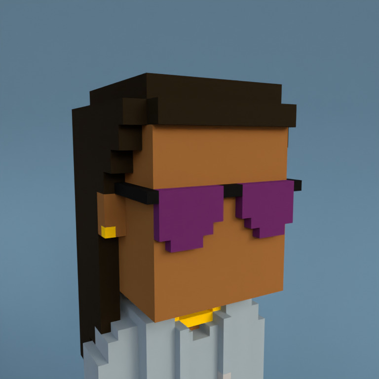 Meebit #10416 — Portrait