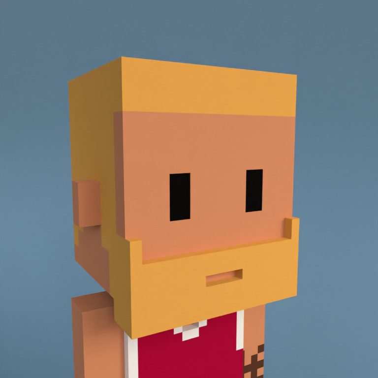 Meebit #10418 — Portrait