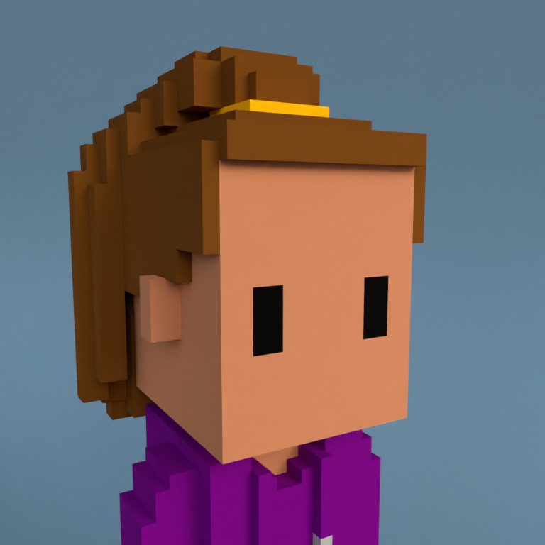 Meebit #10419 — Portrait