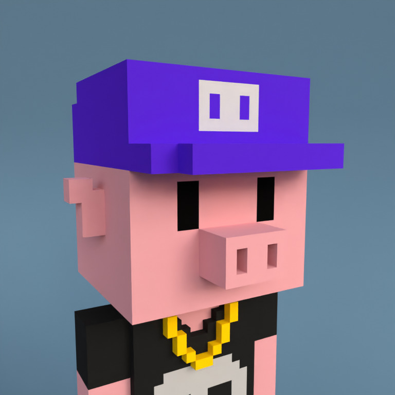 Meebit #10421 — Portrait