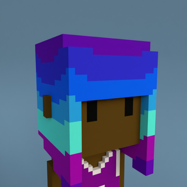 Meebit #10423 — Portrait