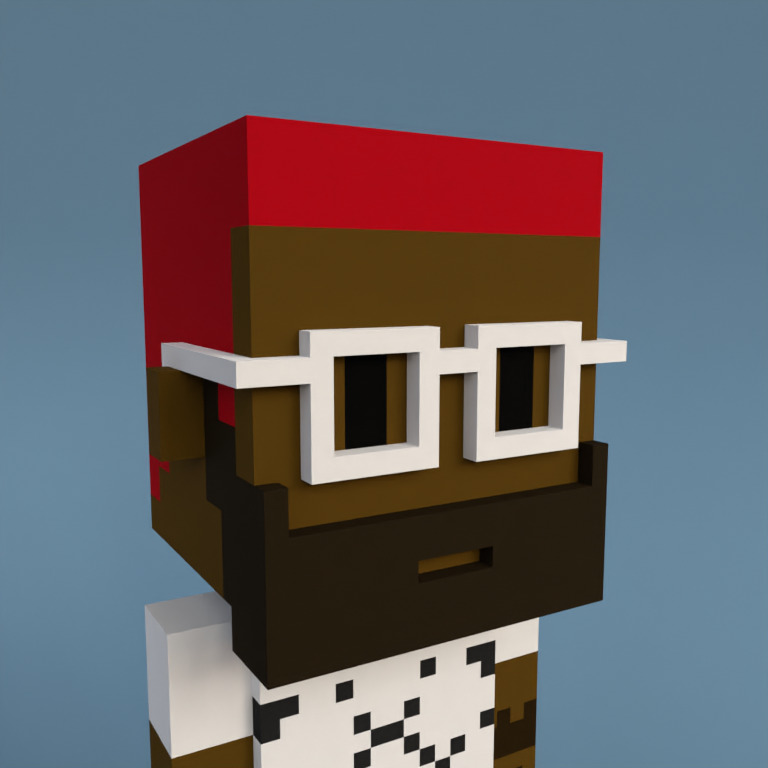Meebit #10427 — Portrait