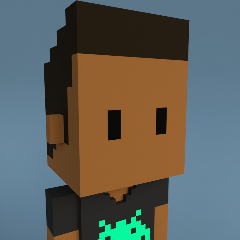 Meebit #10438 — Portrait