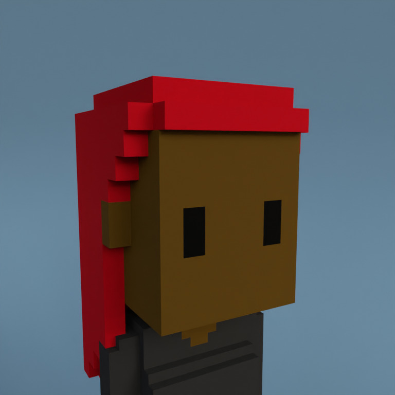 Meebit #10441 — Portrait