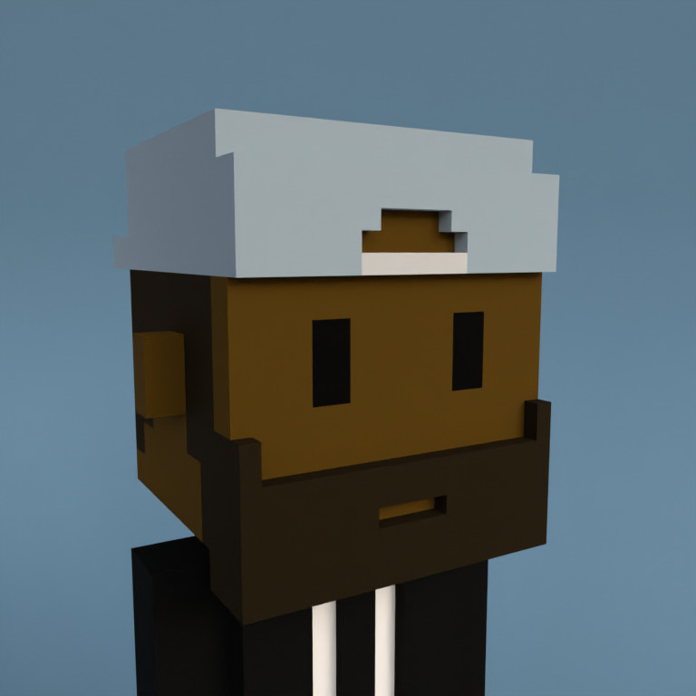 Meebit #10442 — Portrait