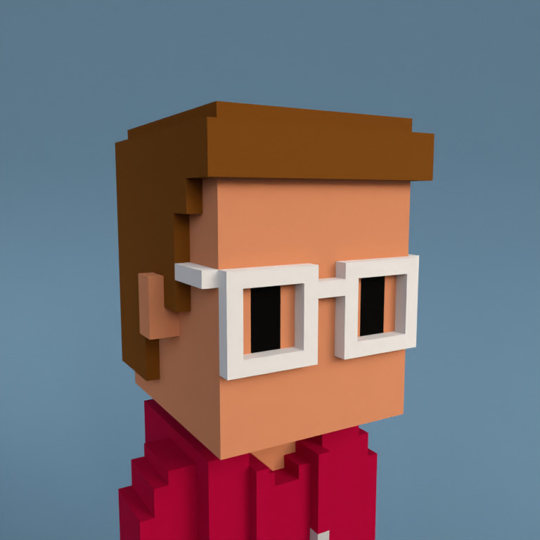 Meebit #10445 — Portrait