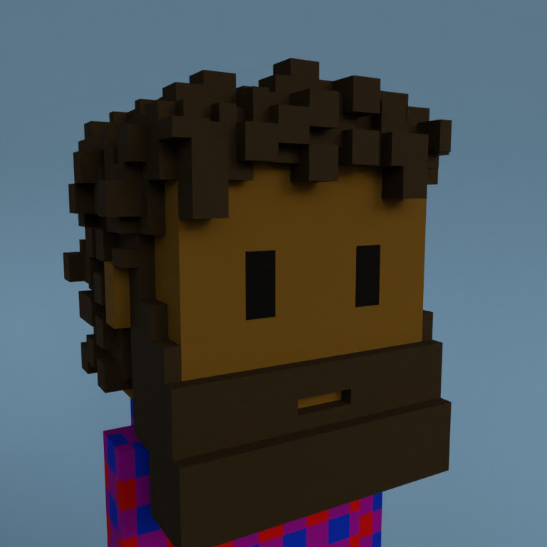 Meebit #10448 — Portrait