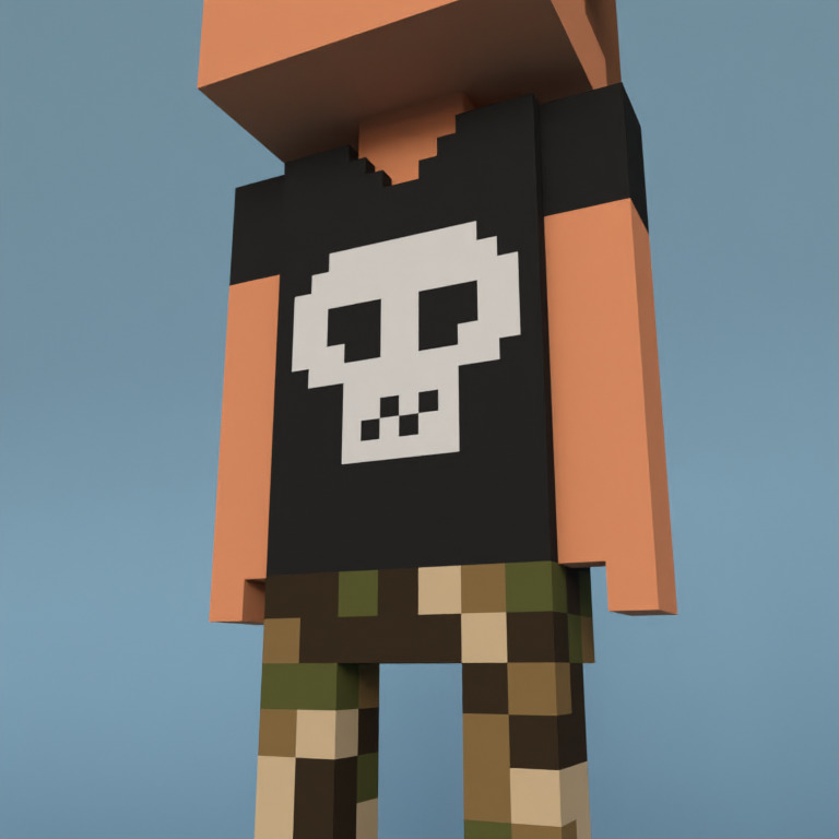 Meebit #10455 — Outfit