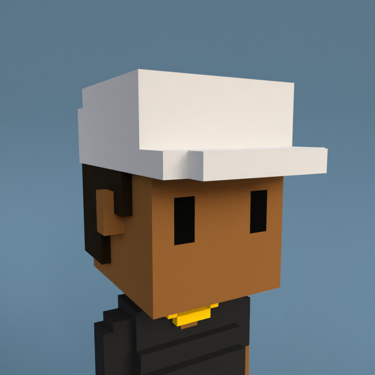 Meebit #10456 — Portrait