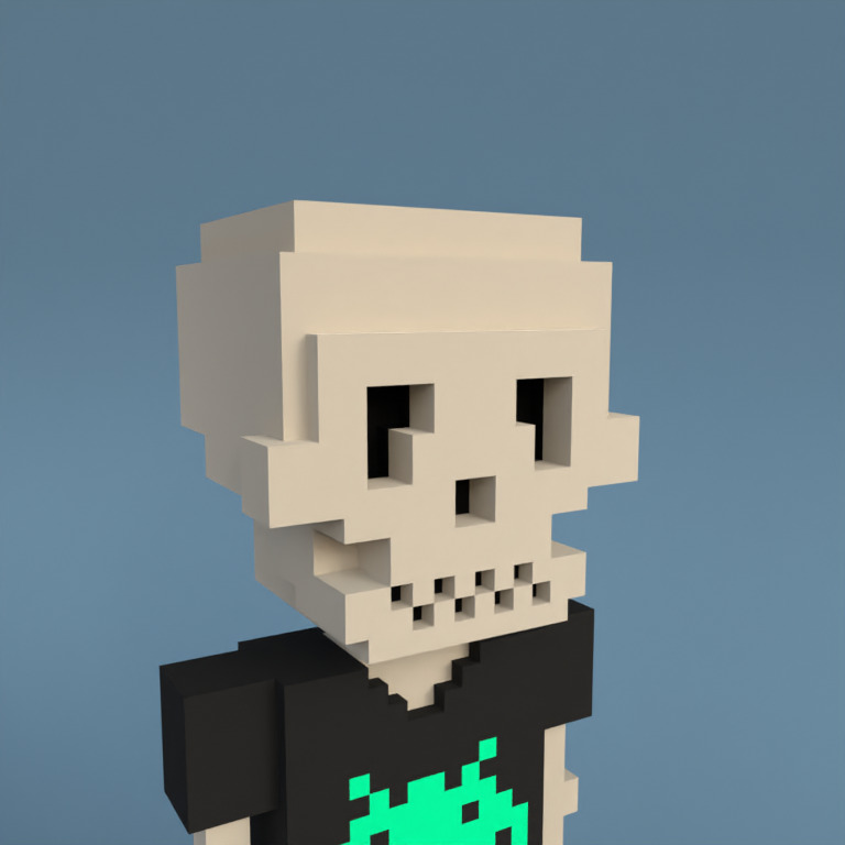 Meebit #10470 — Portrait