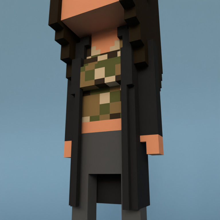 Meebit #10471 — Outfit