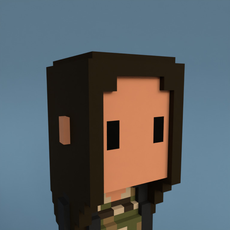 Meebit #10471 — Portrait