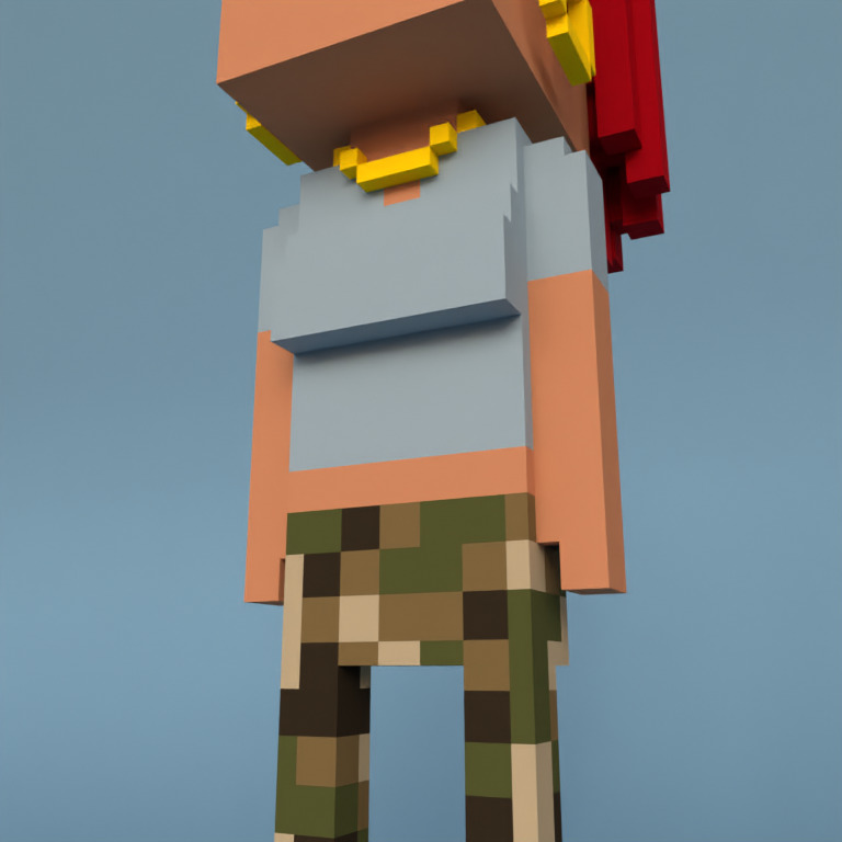 Meebit #10477 — Outfit