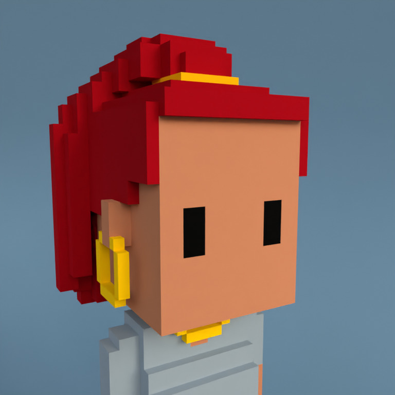 Meebit #10477 — Portrait