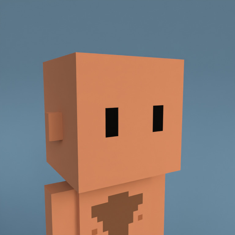 Meebit #10478 — Portrait