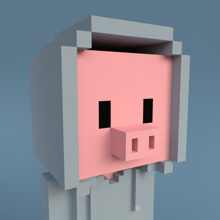 Meebit #10480 — Portrait