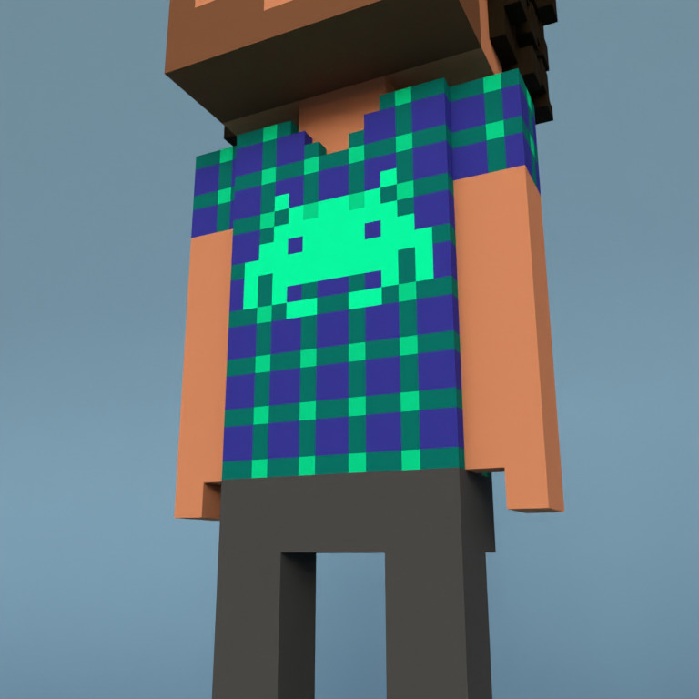 Meebit #10483 — Outfit