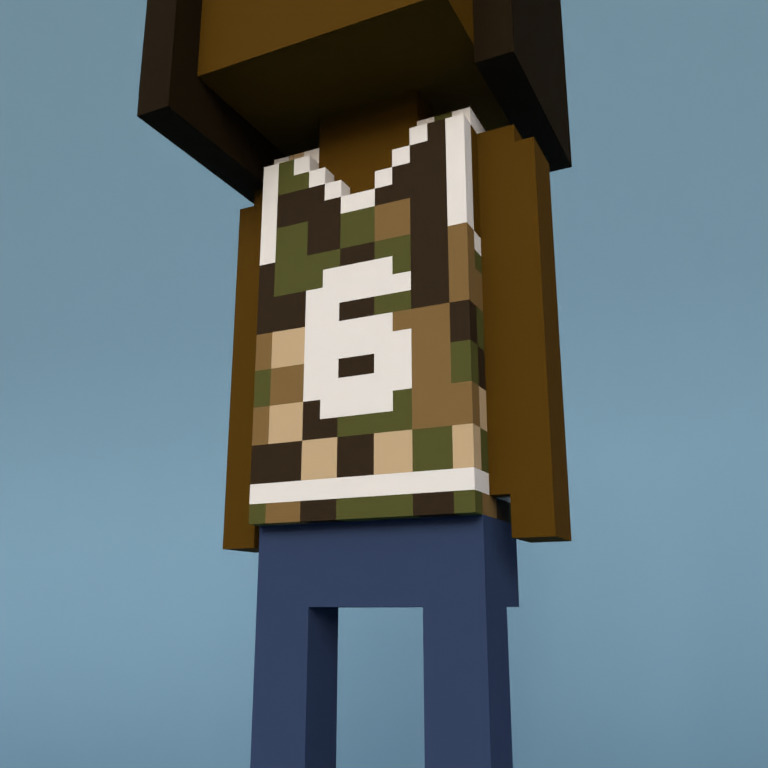 Meebit #10486 — Outfit
