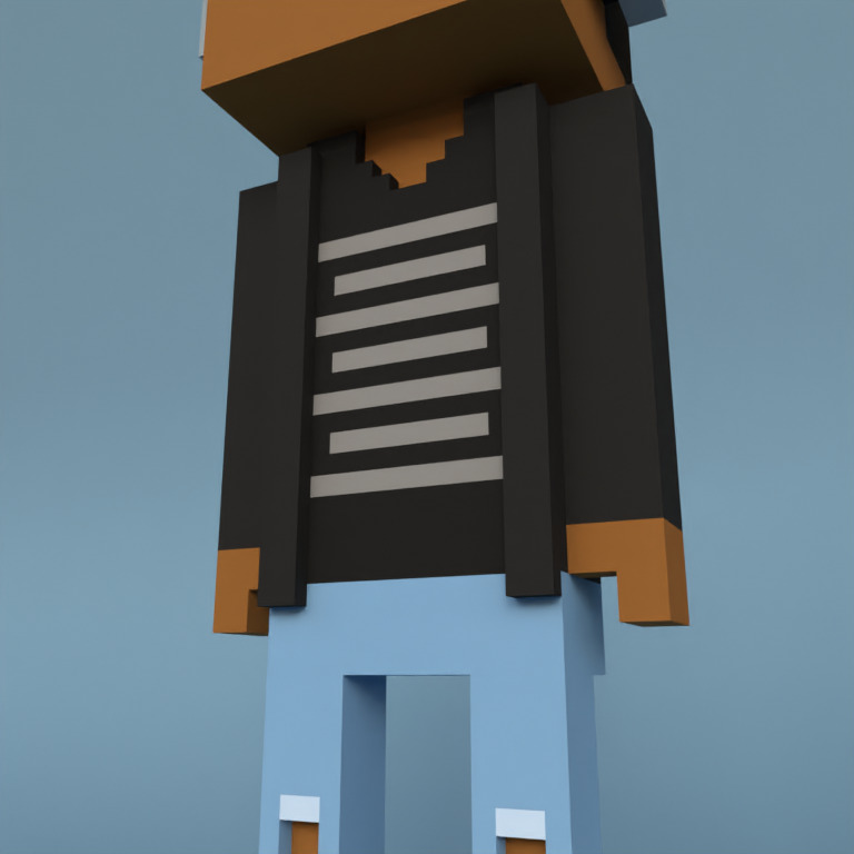 Meebit #10489 — Outfit