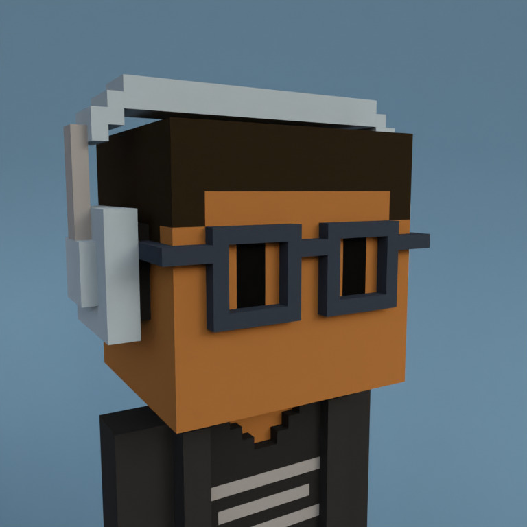 Meebit #10489 — Portrait