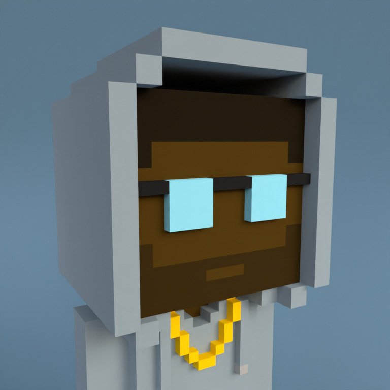 Meebit #10490 — Portrait