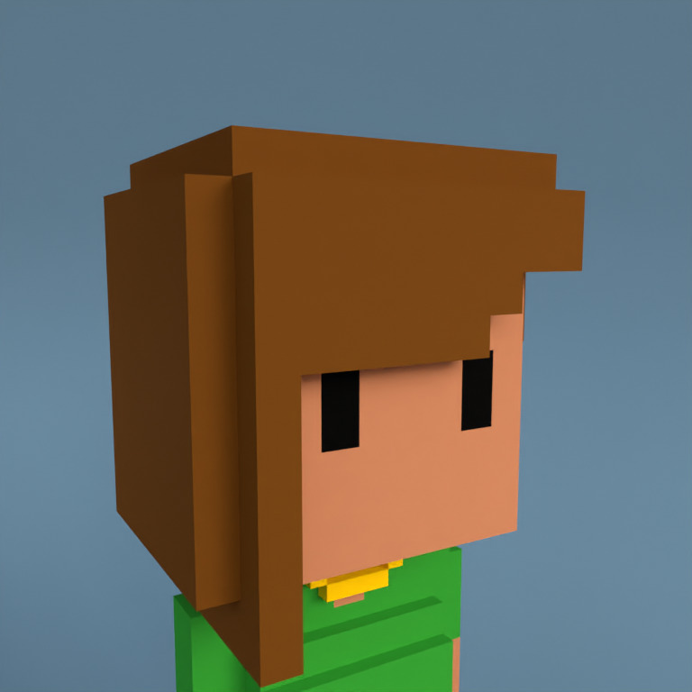 Meebit #10491 — Portrait