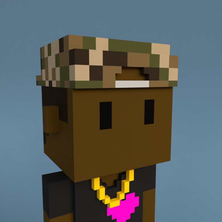 Meebit #10492 — Portrait