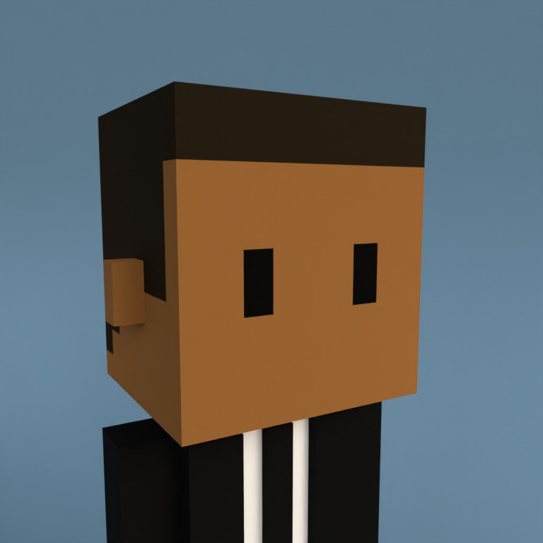 Meebit #10495 — Portrait