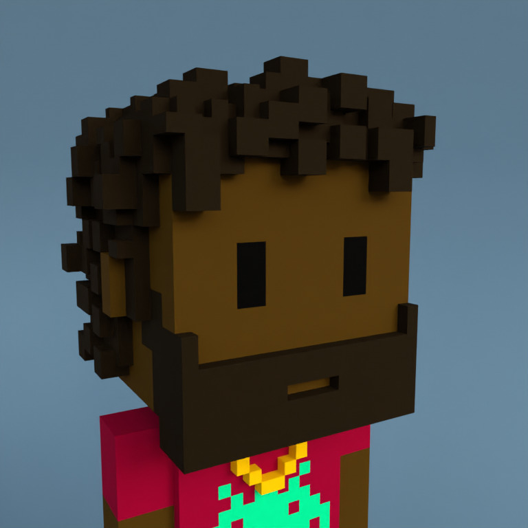 Meebit #10496 — Portrait