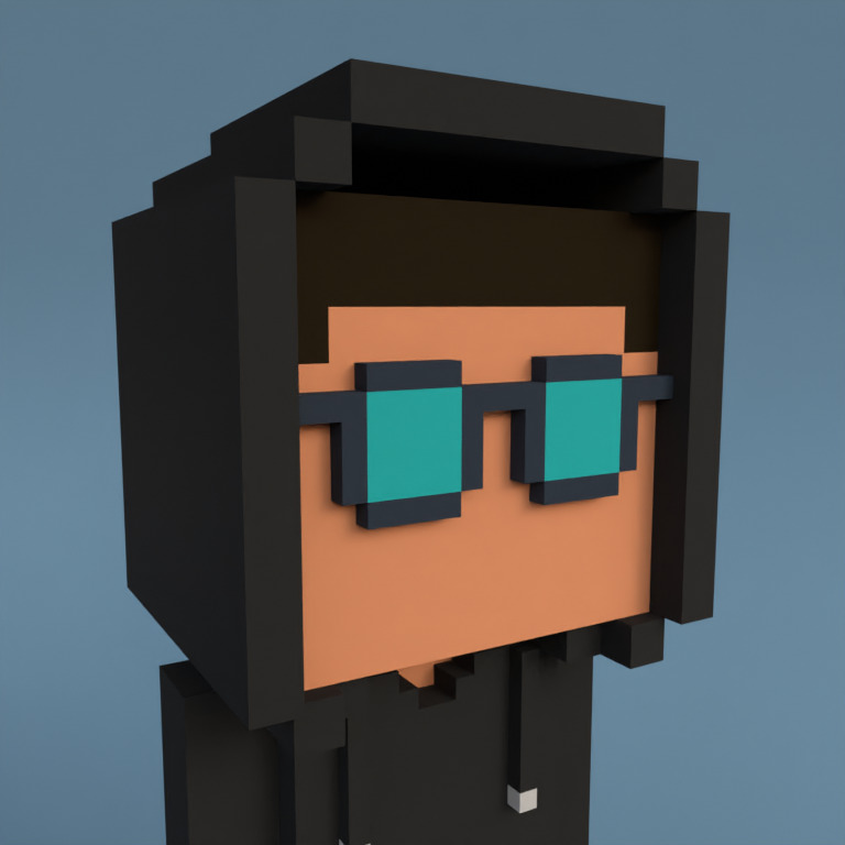 Meebit #10497 — Portrait